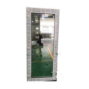 Diseño de casa moderna Columpio de jardín Puerta francesa individual Bisagras exteriores Puerta - Product Image 1