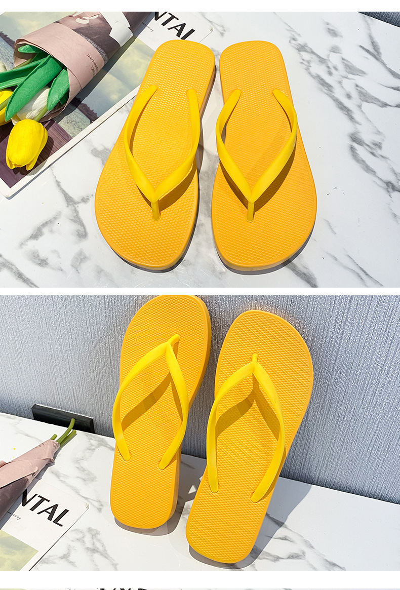 Custom Logo Women Flip-Flops Slippers Non-Slip Couple Flip Flops Cheap For Sale