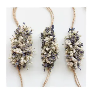 Dried Flowers Wedding Bridesmaid Bridal Wrist Corsage