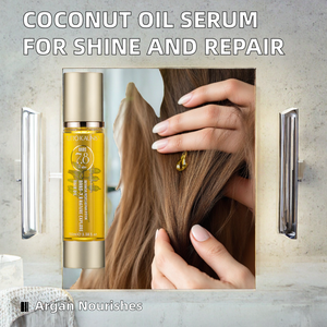 Suero para el Cabello con Aceite de Argán Orgánico 100mL, Logotipo Personalizado, Protección Contra el Calor y Nutrición del Cuero Cabelludo, Desenreda Suavemente, Repara el Cabello - Product Image 2