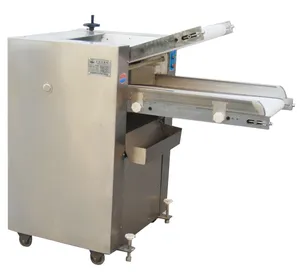 Máquina de laminación de masa automática, laminadora de masa de acero inoxidable para la venta