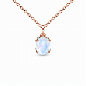 Colgante de Plata de Ley 925 con Baño de Rodio y Oro, con Forma de Candado Clásico y Gema de Morganita, Certificado por IGI, para Regalo Judío - Product Image 6