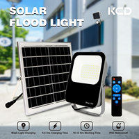 Projecteur KCD à énergie solaire, prix d'usine, lentille optique, 100W 200W 300W 800W 1000W, projecteur LED solaire extérieur avec batterie