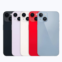 Téléphone d'Occasion Original 95% Neuf, Écran 6,1 Pouces, 14 Plus, 6 Go de RAM, 128/256/512 Go de ROM, Double SIM, Téléphone Déverrouillé 5G Smartphone pour iPhone 14