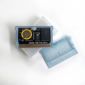 Nouvelle Cartouche Flash de Sauvegarde 32 Mo 1 Mbit de Haute Qualité Sans Marque avec RTC pour SP, Boîtier de Protection Transparent en ABS - Product Image 2