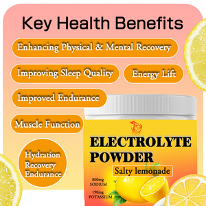 Poudre d'électrolytes à marque privée avec magnésium et sodium pour une récupération physique et mentale améliorée – Boisson électrolytique en poudre - Product Image 4