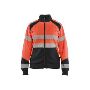 BLAKLADER - 350825285599L Sudadera Mujer Hi-Vis con cremallera Rojo hi-vis/negro-EAN 7330509933657 ROPA DE TRABAJO DE 2017 - Product Image 5