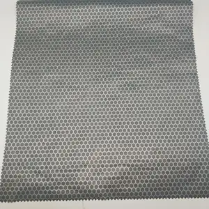 Impresso membrana TPU ligado com 30D poliéster malha tricot tecido uso para forro