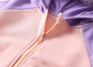 <span class=keywords><strong>Felpa</strong></span> <span class=keywords><strong>con</strong></span> cappuccio per bambini <span class=keywords><strong>con</strong></span> cappuccio in spugna francese giacca per bambini bambine <span class=keywords><strong>felpa</strong></span> <span class=keywords><strong>con</strong></span> <span class=keywords><strong>Zip</strong></span> di alta qualità - Product Image 5
