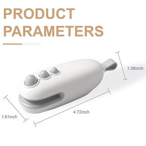 เครื่องปิดผนึกและตัดถุงขนาดเล็กแบบ2 in 1เครื่องซีลถุงแบบพกพาเครื่องซีลถุงแบบชาร์จไฟได้สำหรับถุงชิปและขนมขบเคี้ยว - Product Image 4