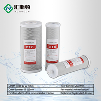 Filter Karbon Aktif 10 20 Inch, Filter Penghilang Bau, Elemen Filter Pemurni Air Rumah Tangga, Elemen Filter Reverse Osmosis