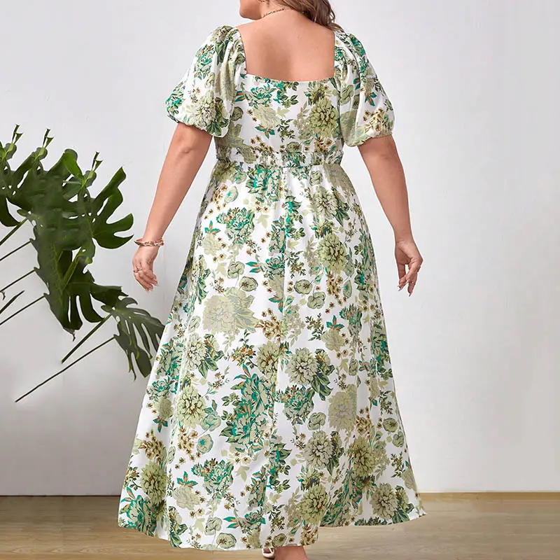 Custom Wholesale Bodycon Maxi Dresses Elegant Turtleneck Knit, Plus Size Dresses with Buttons/