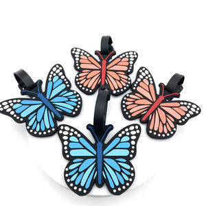 Étiquette de bagage en silicone PVC à motifs, étiquette d'embarquement, étiquette de voyage, étiquette de <span class=keywords><strong>cartable</strong></span>, étiquette de travail pour employé, étiquette de carte – Vente chaude en stock - Product Image 5