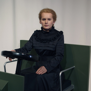Mannequin réaliste grandeur nature de <span class=keywords><strong>physicienne</strong></span>, collection d'art de qualité exposition pour musée scientifique, forte durabilité - Product Image 5