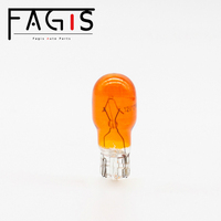 Ampoules de tableau de bord de voiture ambre T15 W16W 12V 10W 16W pour clignotants