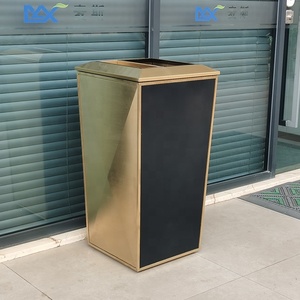 Thùng rác khách sạn-Thùng rác bằng thép không gỉ cao cấp cho ngành khách sạn-Thùng rác bền và phong cách cho các khu vực chung - Product Image 4
