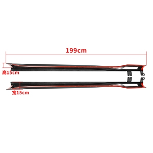 Kit carrosserie de pare-chocs en fibre de carbone sèche 100% style <span class=keywords><strong>SQ</strong></span> pour BMW X3 G45 G48 2025+ Nouveau pare-chocs de haute qualité Jupe latérale - Product Image 5