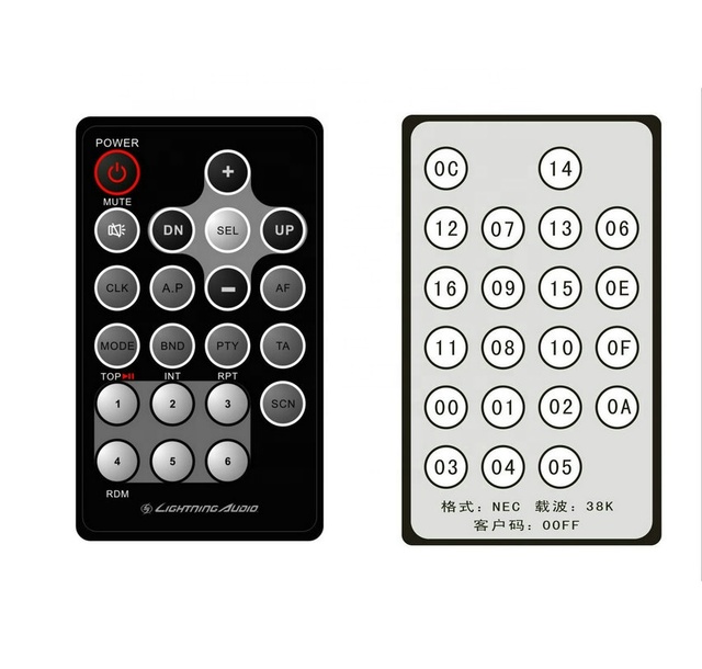 Mini IR Wireless Remote Control Universal Remote Controller for Intempo Portable Bluetooth Speaker