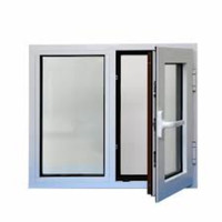 Ventana Abatible de Aluminio con Rotura de Puente Térmico, Doble Acristalamiento, Eficiencia Energética, con Vidrio Low-E