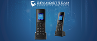 Système téléphonique IP DECT Grandstream DP720 avec station de base mains libres DP750, VoIP sans fil, prise en charge PoE et GSM