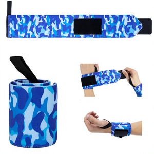 En gros 2025, Bandes de poignet en néoprène personnalisables avec logo, respirantes, pour la musculation et la salle de sport, style hivernal - Product Image 2