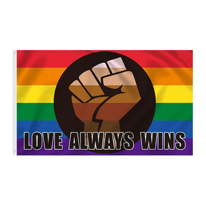 Bandera Arcoíris Premium Personalizada <span class=keywords><strong>para</strong></span> Eventos de Apoyo, Mes del Orgullo Gay, Lesbiana, LGBTQ - Product Image 6