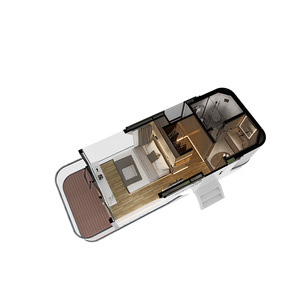 Casas de cápsulas prefabricadas-Espacios de glamping modulares para campings, resorts, equipados con aire acondicionado - Product Image 3