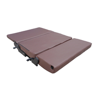 Siège de voiture 3 places, siège arrière de luxe pour bus MPV, siège pliable pour intérieur de camping-car, pouvant se déplacer vers l'avant et vers l'arrière