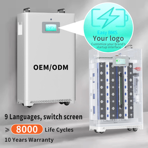 Hybrid Off Grid <b>Solar</b> <b>Generator</b> 48V 51.2V 230Ah 10Kwh Lithium Ion Battery Pack Power Wall Home Energy Storage System - Product Image 4