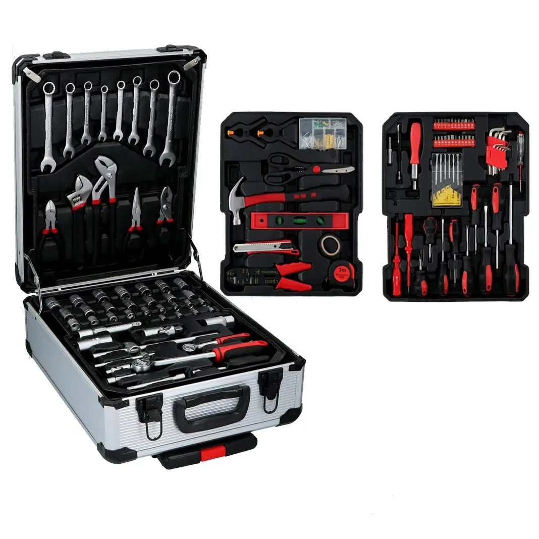 Tool Set 187 Pieces Gift for Men socket Set Hand Tool DIY Accessories