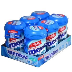 Caramelos Exóticos al Por Mayor, Caramelos de Menta Frutal con Sabor a Lima, <span class=keywords><strong>Sin</strong></span> Azúcar, Rellenos de Xilitol, 56g - Product Image 2