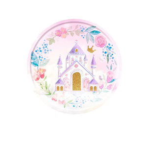 DAMAI - Juego de Vajilla Personalizado con Temática de Princesa para Fiestas Infantiles, Platos Desechables de Papel para Cumpleaños de Niñas, Proveedor de Artículos para Fiestas - Product Image 5