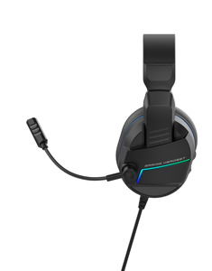 RGB ánh sáng chơi game headphone với microphone dài, có dây/không dây chơi game Tai nghe giảm tiếng ồn, <span class=keywords><strong>USB</strong></span> có dây Over-ear Tai nghe - Product Image 4