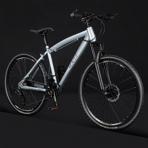 26 inch mountainbike, 21 versnellingen, dubbele schijfremmen, voorvering, frame van hoogwaardig carbonstaal, off-road fiets voor volwassenen, heren, dames en jongeren - Product Image 3