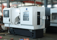 Tour-fraiseuse CNC verticale CK6150 à broche unique, moyenne capacité, avec chargeur d'outils, système GSK/FANUC
