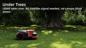 LiDAR NRTK Vision Robotic Lawn Mower Wire Free No Antenna Smart Auto <b>Mapping</b> Grass Cutter for Home Garden - Product Image 2