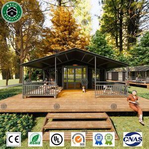 Maison préfabriquée 2 3 chambres à coucher Préfabriqué Modulaire Petite Maison Temporaire 20 pieds 40 pieds Portable Extensible Conteneur Maison - Product Image 5