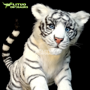 Museo tamaño <span class=keywords><strong>real</strong></span> aspecto <span class=keywords><strong>real</strong></span> animatronic robot animal Tigre - Product Image 3