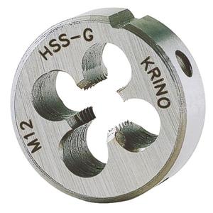 KRINO - 1214406X1 HSS-CO Matrice ronde à pas grossier-EAN 8014249142515 ACCESSOIRES POUR OUTILS ÉLECTRIQUES ACCESSOIRES DE RÉPARATION DE FILETS - Product Image 1