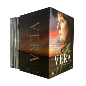 Vera Season 1-12 The Complete Series 39 Discs Nhà Máy Bán Sỉ DVD Movies TV Series Phim Hoạt Hình Vùng 1/Vùng 2 DVD Miễn Phí Vận Chuyển