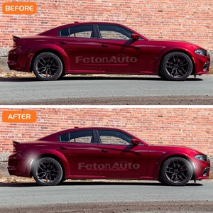 4 Pezzi Indicatori di Direzione LED Dinamici Sequenziali TikTok, Luci Laterali Bianche Rosse <span class=keywords><strong>Blu</strong></span> Rosa per Dodge Charger Nuovo - Product Image 5