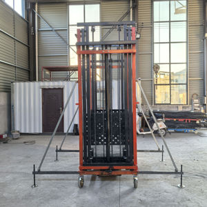 Perancah listrik Modern 3M <span class=keywords><strong>6M</strong></span> 12M <span class=keywords><strong>Platform</strong></span> baja lipat pengangkat seluler hidrolik otomatis kondisi baru untuk ritel - Product Image 4