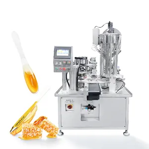 Automatic Rotary Honey Spoon Packaging Machine Small Honey Filling And Sealing Packing Machine