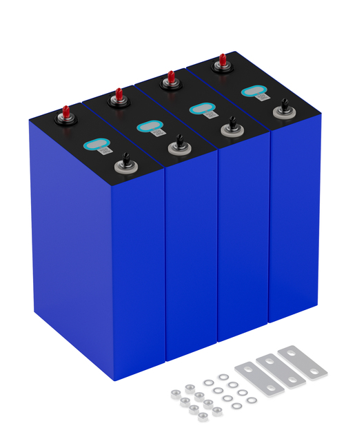 US STOCK Prismatic 3.2V 280Ah 314Ah Deep Cycle LiFePO4 Battery Cells LF280K Brand New A-grade DIY Cells Pack of 4