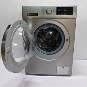 Lave-linge à chargement frontal 10 kg en acier inoxydable, économie d'énergie, usage domestique - Product Image 1