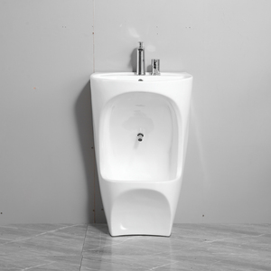 Station d'ablution islamique moderne en céramique, lavabo sur pied, lavabo pour les mains et les pieds, forme ovale, utilisation à domicile et à l'hôtel - Product Image 4