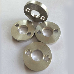 Cnc Machined Metal Flange 000136 With 4 Bolt Holes For Industrial Use - Product Image 1
