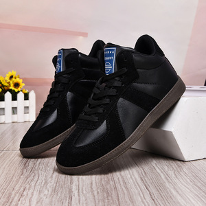 2026 vintage casual sports shoes with fashionable color combination design, suede double leather customized upper - Product Image 4