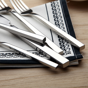 Ensemble <span class=keywords><strong>de</strong></span> couverts <span class=keywords><strong>de</strong></span> luxe 5 pièces en acier inoxydable, finition polie, cuillère, <span class=keywords><strong>fourchette</strong></span>, couteau modernes, pour hôtels et restaurants - Product Image 4