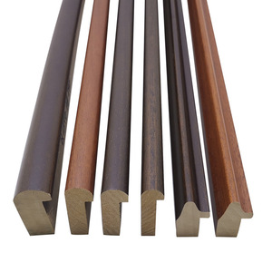 บี2546 ไม้ประดับตกแต่ง 25x46มม. สีวอลนัท กรอบตกแต่งภายใน ทนทาน สไตล์ดั้งเดิม - Product Image 5